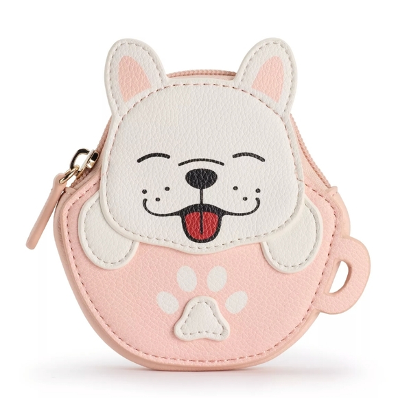 LC Lauren Conrad Teacup Puppy Coin Bag/ Pouch/ Wallet - Picture 1 of 3